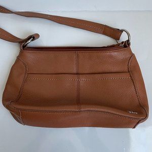 The Sak Brown Shoulder Compact Handbag 12 x 6.5”